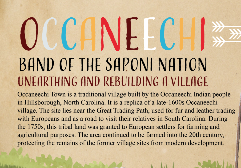 Rebuilding an Occaneechi Village